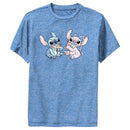 Boy's Lilo & Stitch Ice Cream Couple Performance Tee