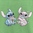 Girl's Lilo & Stitch Ice Cream Couple T-Shirt