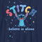 Boy's Lilo & Stitch Believe in Aliens Stitch T-Shirt