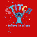 Boy's Lilo & Stitch Believe in Aliens Stitch T-Shirt