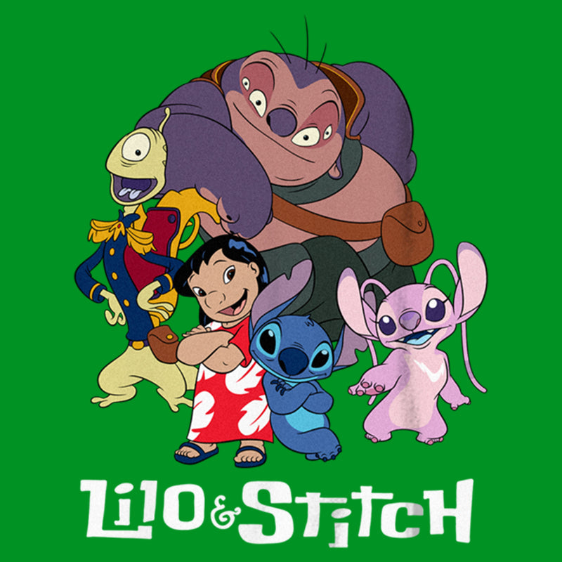 Boy's Lilo & Stitch Crew Logo T-Shirt