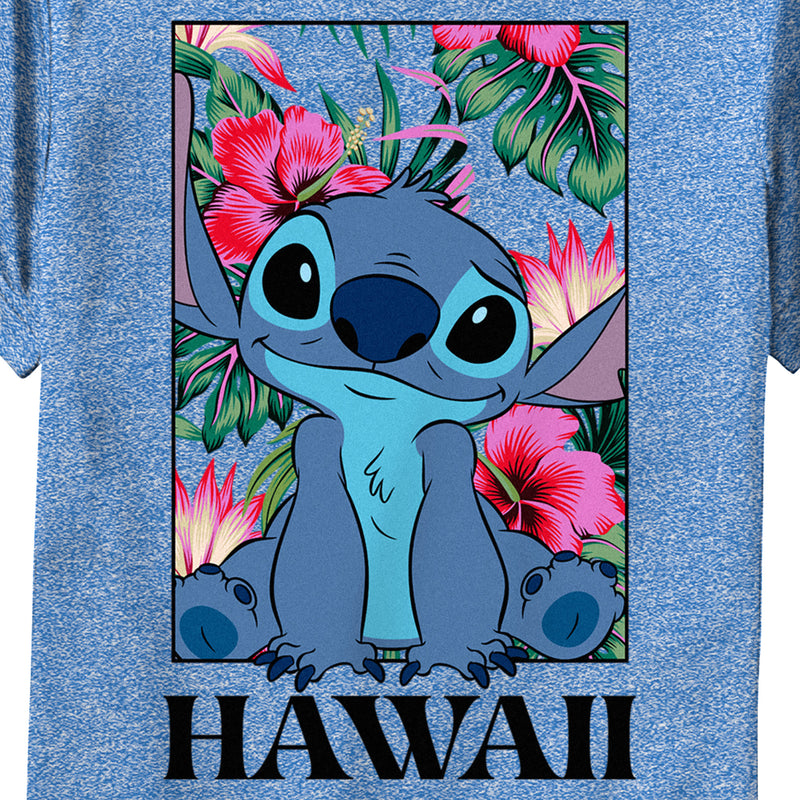 Boy's Lilo & Stitch Tropical Hawaii Poster Performance Tee