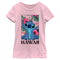 Girl's Lilo & Stitch Tropical Hawaii Poster T-Shirt