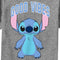 Boy's Lilo & Stitch Good Vibes Collegiate Stitch Performance Tee