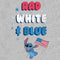 Girl's Lilo & Stitch Rad White and Blue T-Shirt
