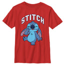 Boy's Lilo & Stitch Laughing Stitch T-Shirt