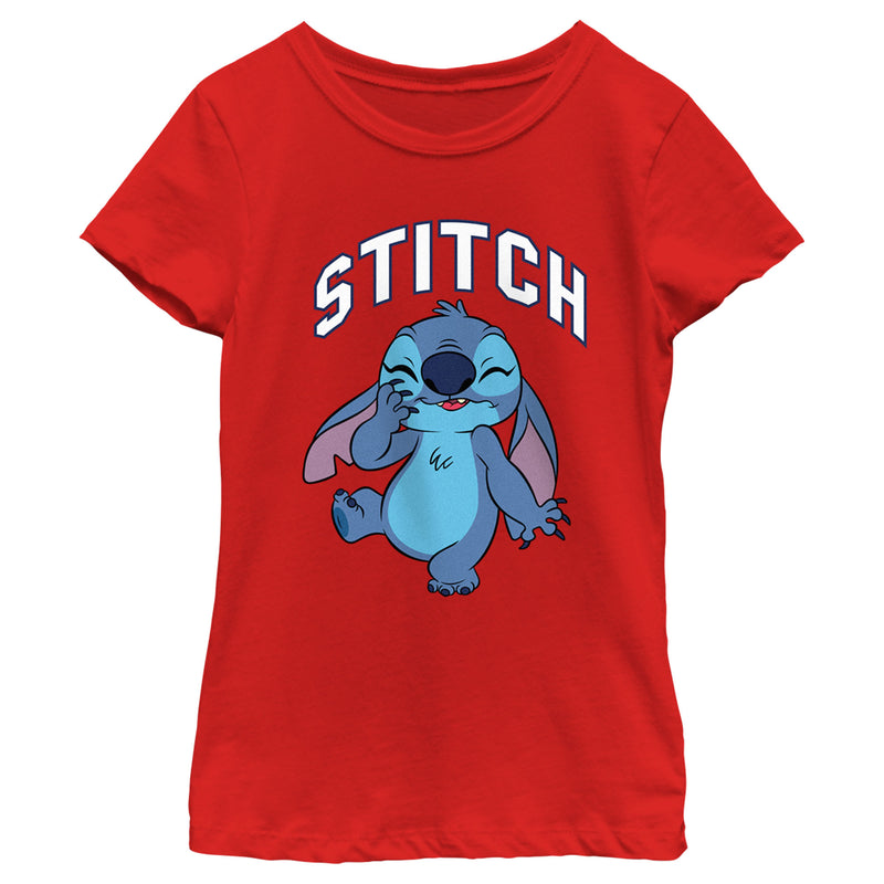 Girl's Lilo & Stitch Laughing Stitch T-Shirt – Fifth Sun