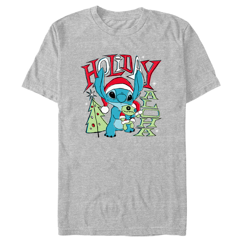 Men's Lilo & Stitch Holiday Aloha Stitch T-Shirt