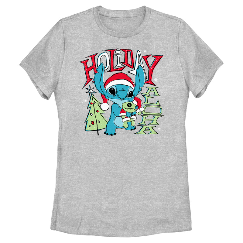 Women's Lilo & Stitch Holiday Aloha Stitch T-Shirt