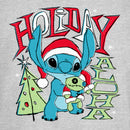 Junior's Lilo & Stitch Holiday Aloha Stitch T-Shirt