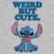 Girl's Lilo & Stitch Weird but Cute T-Shirt