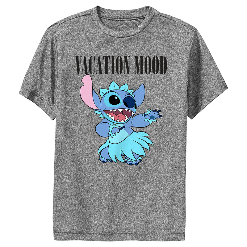 Boy's Lilo & Stitch Vacation Mood Performance Tee