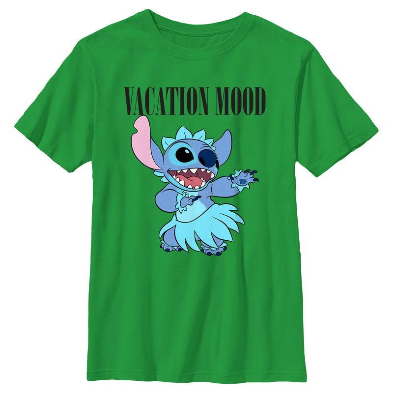 Boy's Lilo & Stitch Vacation Mood T-Shirt