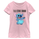 Girl's Lilo & Stitch Vacation Mood T-Shirt