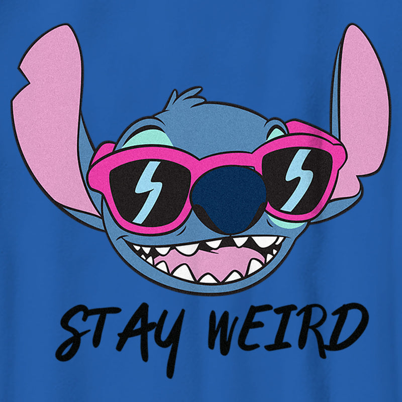 Boy's Lilo & Stitch Stay Weird Sunglasses Stitch T-Shirt