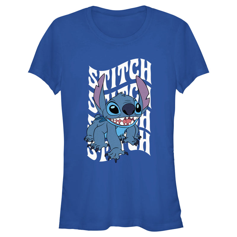 Lilo and Stitch Disney All Over Stitch Character Juniors Leggings
