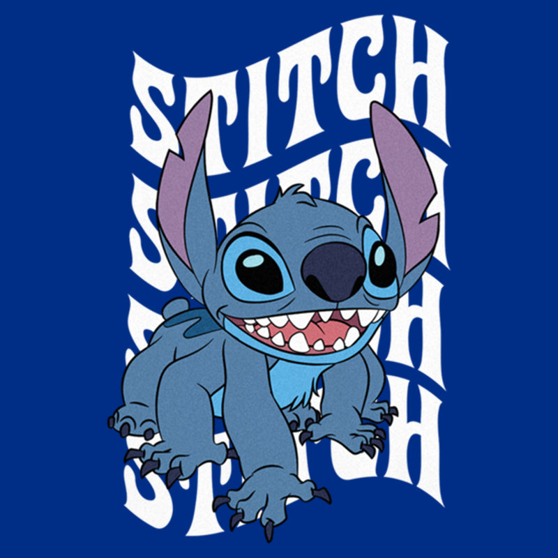 Junior's Lilo & Stitch Wavy Alien T-Shirt