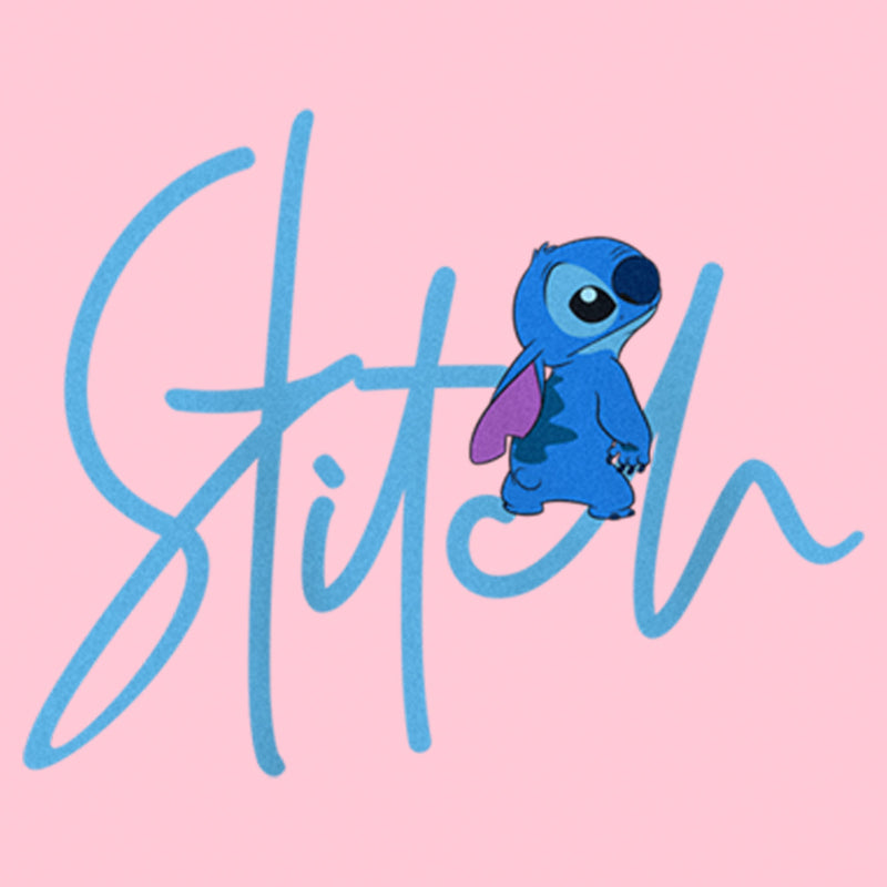 Girl's Lilo & Stitch Alien Signature T-Shirt