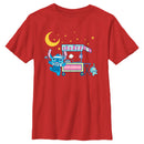 Boy's Lilo & Stitch Street Food Stitch T-Shirt