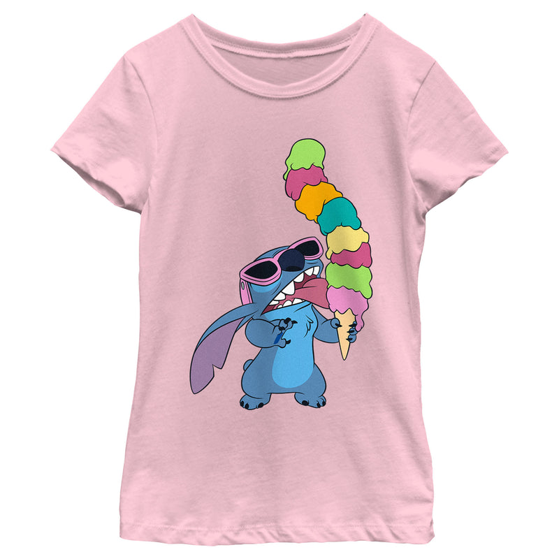 Girl's Lilo & Stitch Ice Cream Lover Stitch T-Shirt – Fifth Sun