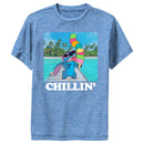 Boy's Lilo & Stitch Ice Cream Lover Chillin' Performance Tee
