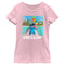 Girl's Lilo & Stitch Ice Cream Lover Chillin' T-Shirt