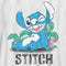 Boy's Lilo & Stitch Distressed Stitch Wink T-Shirt