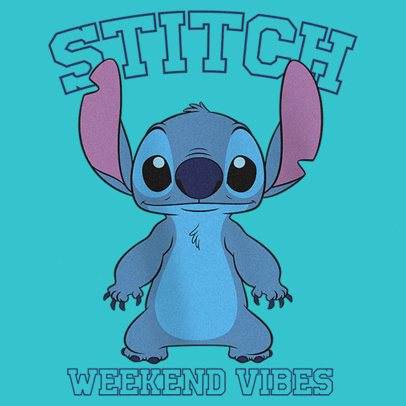 Girl's Lilo & Stitch Collegiate Weekend Vibes T-Shirt