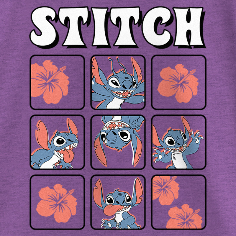 Girl's Lilo & Stitch Tropical Portraits T-Shirt
