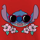 Girl's Lilo & Stitch Red Sunglasses Stitch T-Shirt