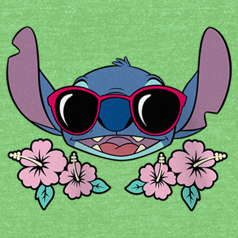 Girl's Lilo & Stitch Red Sunglasses Stitch T-Shirt