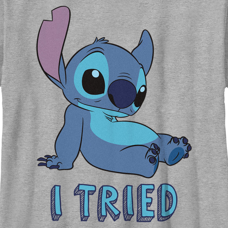 Boy's Lilo & Stitch I Tried Relaxed Stitch T-Shirt