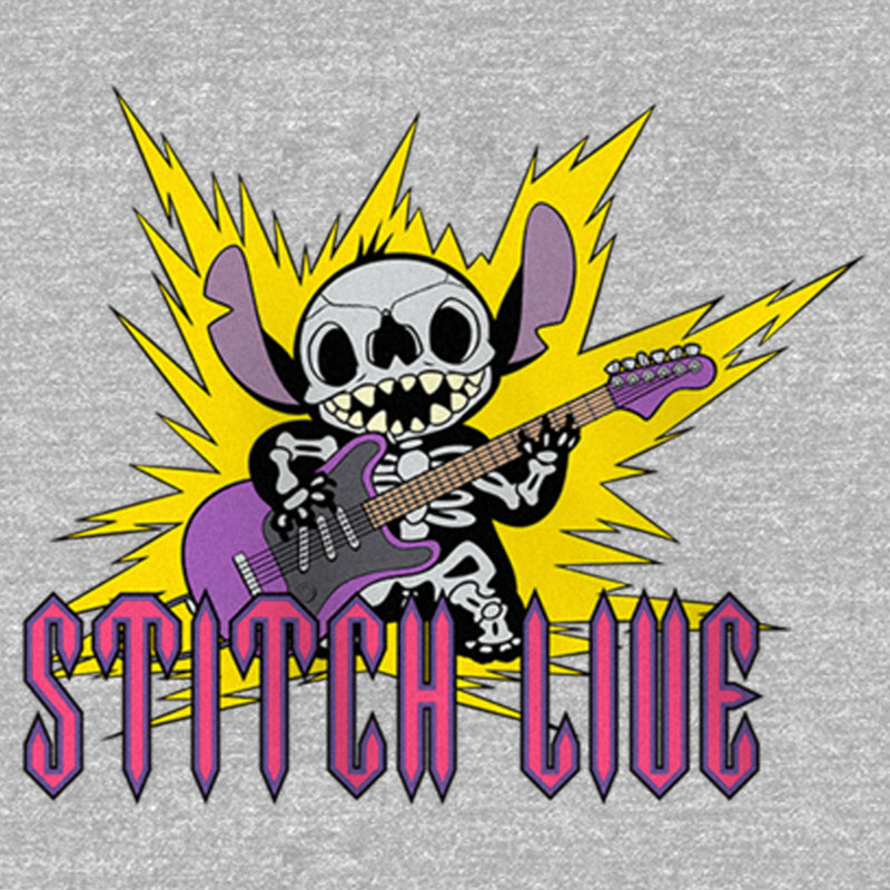 Girl's Lilo & Stitch Rocker Stitch Live T-Shirt