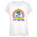 Junior's Lilo & Stitch Rainbow Ohana T-Shirt