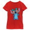 Girl's Lilo & Stitch Pineapple Glasses Stitch T-Shirt