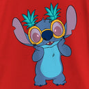 Girl's Lilo & Stitch Pineapple Glasses Stitch T-Shirt