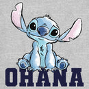 Junior's Lilo & Stitch Watercolor Ohana T-Shirt