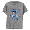 Boy's Lilo & Stitch Ohana Happy Stitch Performance Tee
