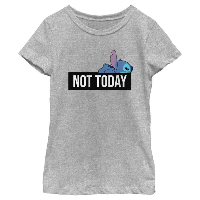 Girl's Lilo & Stitch Not Today Tired Stitch T-Shirt