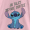 Girl's Lilo & Stitch No Talky Before Coffee T-Shirt