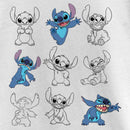 Girl's Lilo & Stitch Iconic Poses T-Shirt