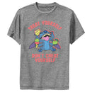 Boy's Lilo & Stitch Treat Yourself Stitch Performance Tee