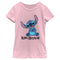 Girl's Lilo & Stitch Cute Logo T-Shirt