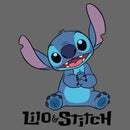 Junior's Lilo & Stitch Cute Logo T-Shirt