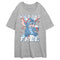 Junior's Lilo & Stitch Wild and Free Alien T-Shirt