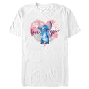 Men's Lilo & Stitch Love You Watercolor T-Shirt