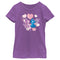 Girl's Lilo & Stitch Angel Eskimo Kiss Watercolor T-Shirt