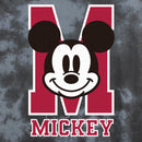 Junior's Mickey & Friends M Collegiate Mickey Logo T-Shirt