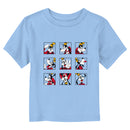 Toddler's Mickey & Friends Goofy Face Expressions T-Shirt