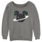 Junior's Mickey & Friends Saturn Logo Sweatshirt